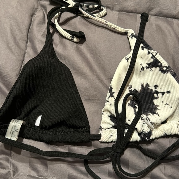 Black & White Bikini Top - Picture 2 of 2